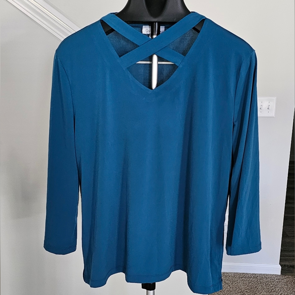 Ladies shirt 3/4 sleeve XL